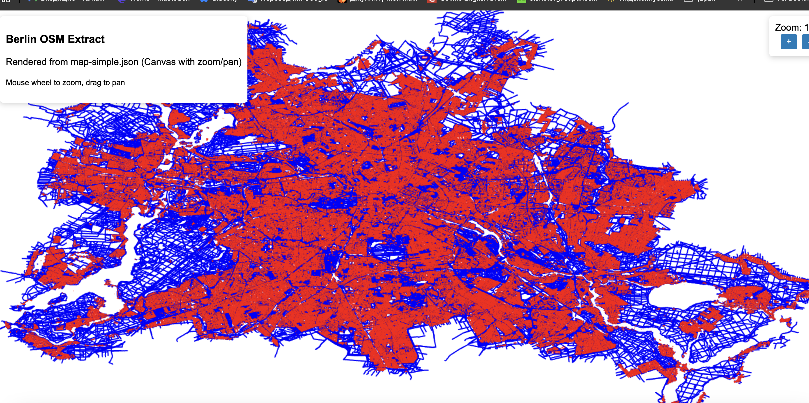 Screenshot of Berlin Map Processing